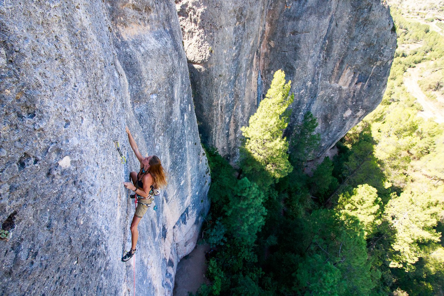 Rock Climbing at La Cathédrale